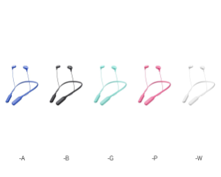 ブルートゥースヘッドホン JVC HAFX39BTB Marshmallow Wireless In-Ear Headphones Color Black NEW HAFX39BT : JVC HAFX39BTB Bluetooth Neckband in-Ear Headphones