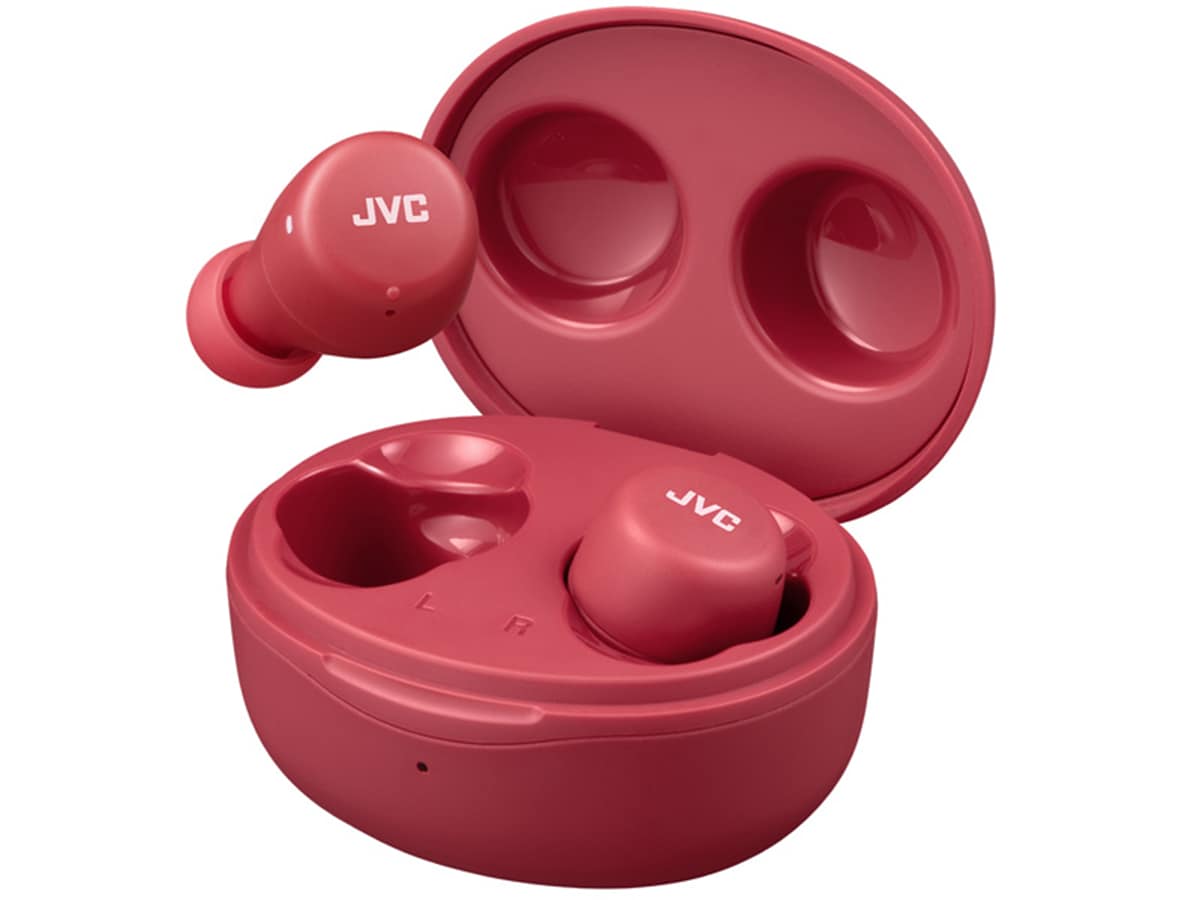 JVC RED ワイヤレスBluetoothヘッドセットHA-A5T-R RED