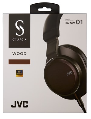 Jvc  wood 01 ha-sw01 高音質ヘッドホン