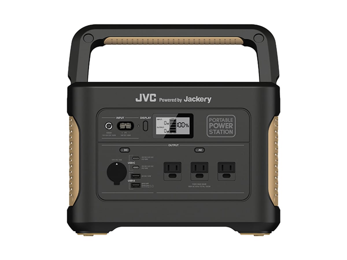 ☆未使用品☆ JVCケンウッド Powered by Jackery ポータブル電源 BN-RB10-C 1002Wh/278400ｍAh AC100V/10A 60Hz アウトドア 79438