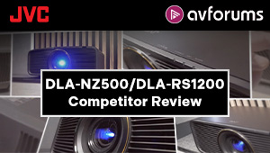 AVForum Review: Competitor Comparison vs. JVC DLA-NZ500 / DLA-RS1200