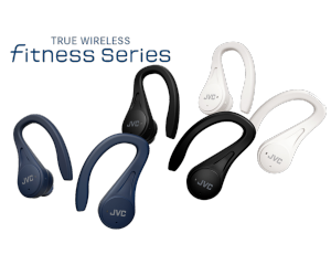 JVC HA-EC25TB True Wireless Noise Canceling Sport Headphones