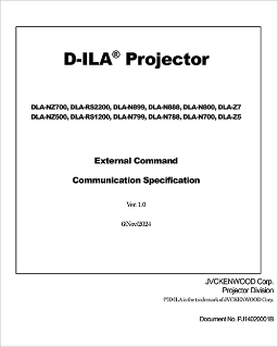 External Command Communication Specification | Documents for Installers ...
